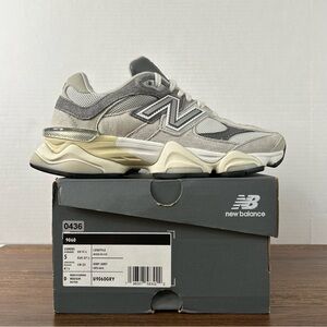 New Balance 9060 Rain Cloud Grey Women’s 6.5